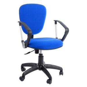 LONDEN Draaistoel, blauw